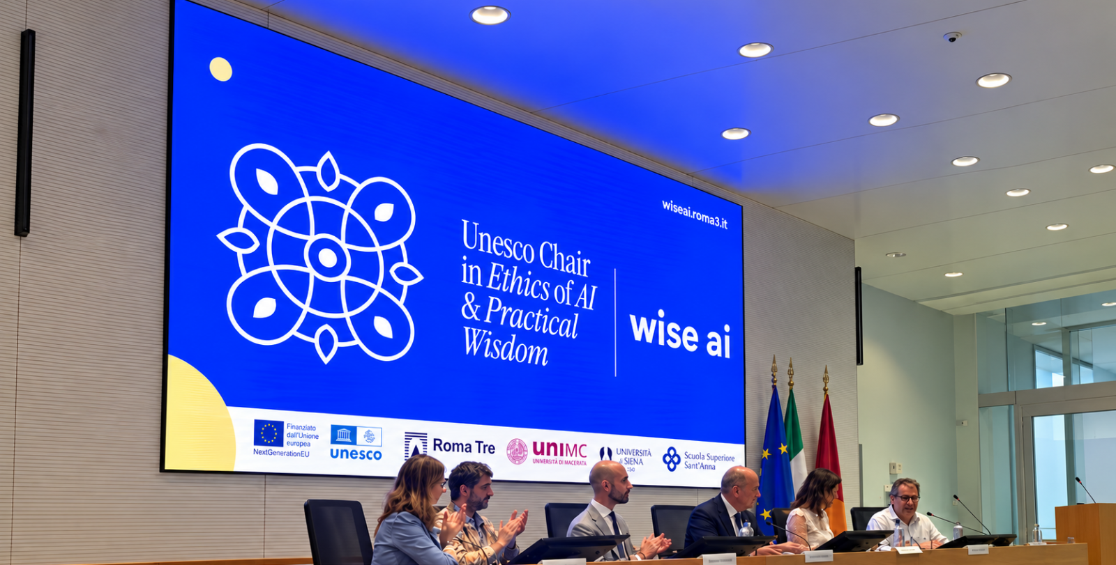 Events - inaugurazione WISE AI UNESCO CHAIR - ROMA TRE